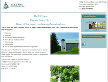 Tablet Screenshot of ellfarm.com